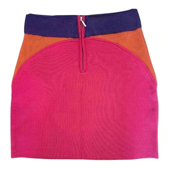 Paola Bernardi Saia Renata Colorblock Cutout skirt set size M - Picture 6 of 14